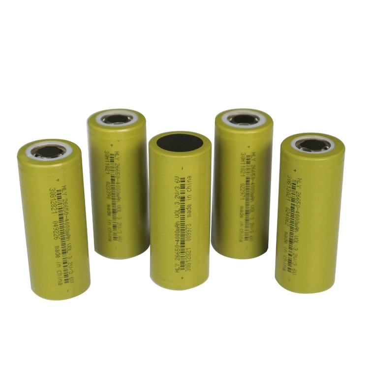 3C High Density Lithium Battery Large Capacity NCM 26650 Lithium Ion Battery 3.6v