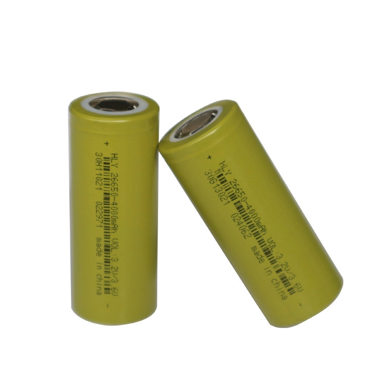 3.2V Deep Cycle Lifepo4 Lithium Ion 26650 4000mah Battery For Electric Vehicles