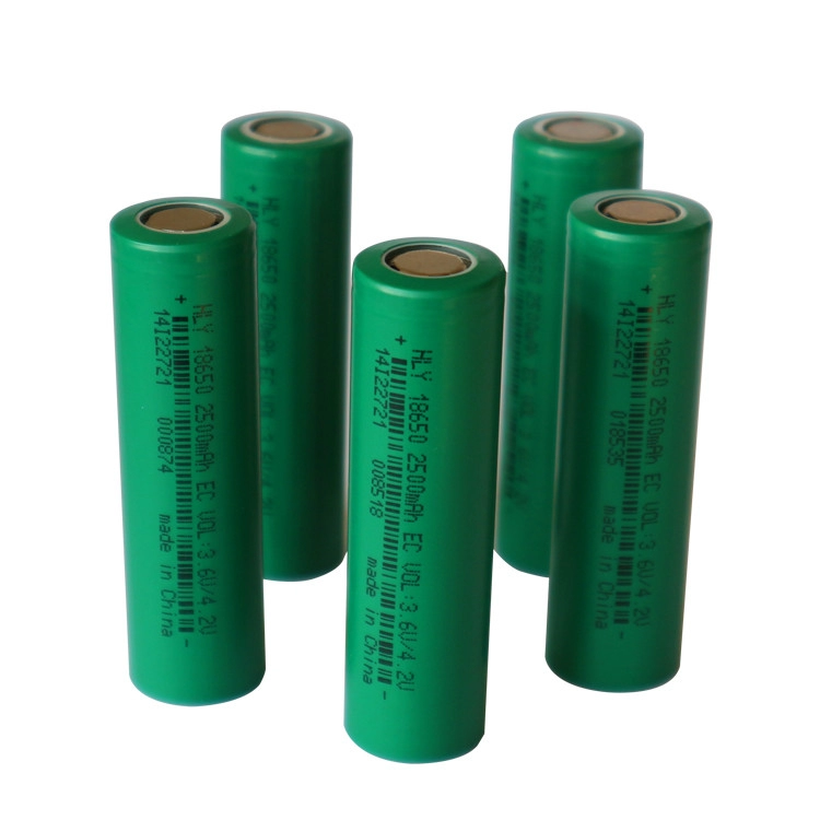 BIS Approved 18650 Lithium Ion Battery 2500MAh EC For Electronic Bike