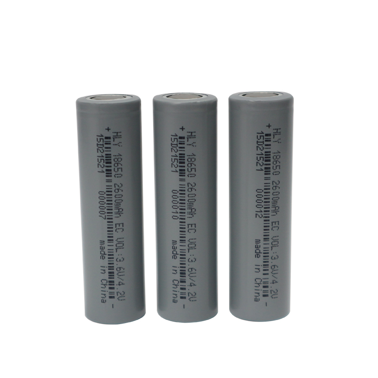 INR 18650 2600mah Rechargeable 3.6 Volt Lithium Battery For Electric Car