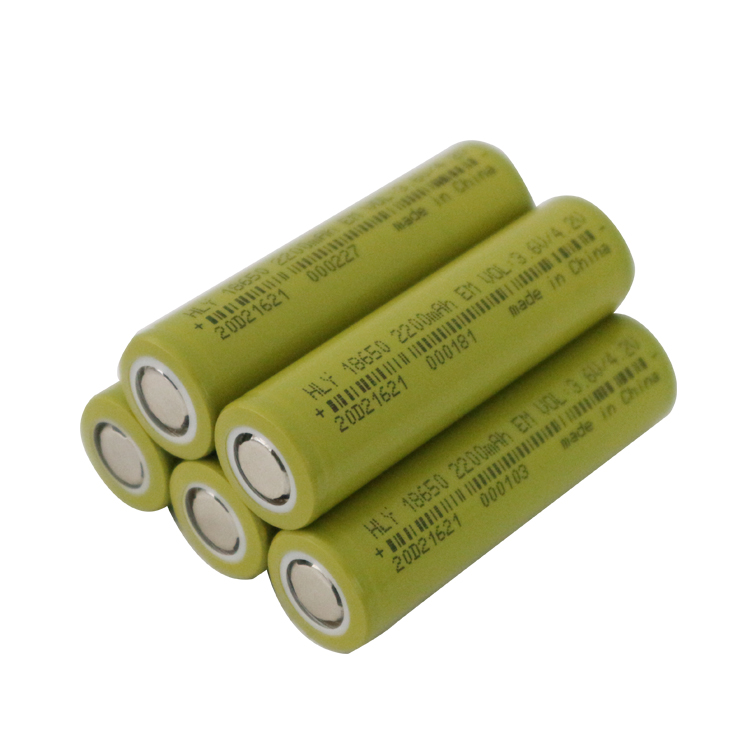 Electric Tools Deep Cycle 18650 Li Ion Battery 2200mah 3.6V High Power Rechargeable