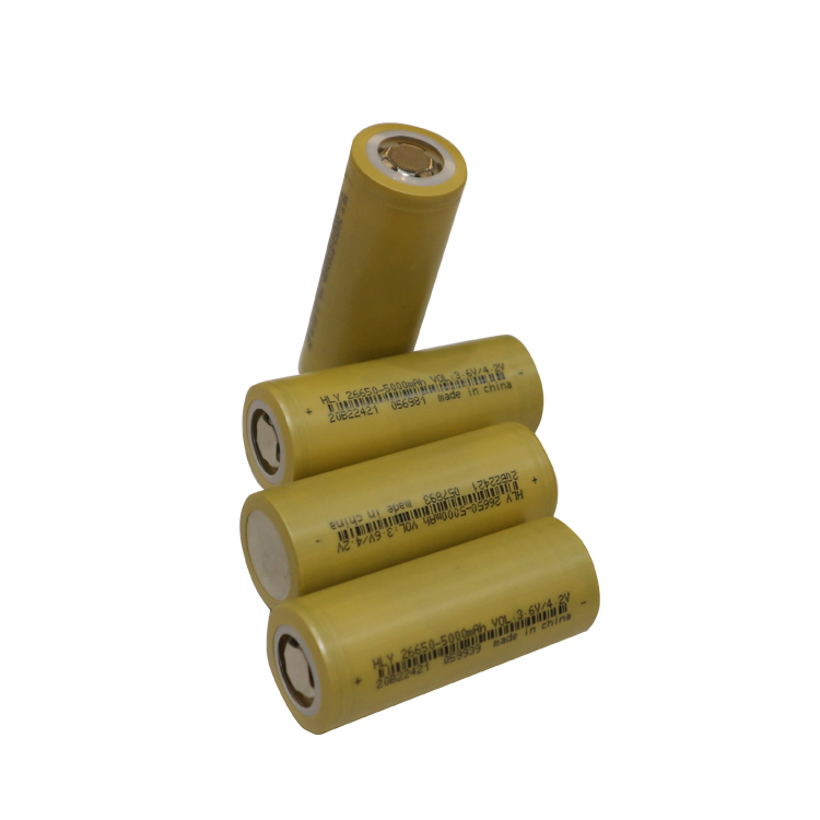 Besting Selling Products In India Wholesale 26650 5000mAh 3.7v Li-Ion Battery