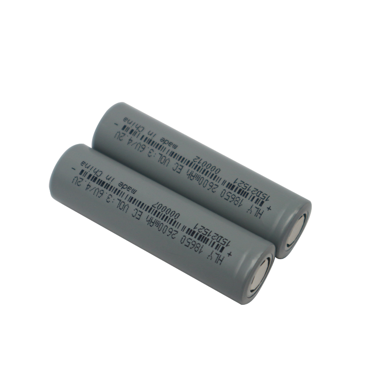 2600mAh 18650 Rechargeable Li Ion Battery 3.6V 500 Times For Garden Tools
