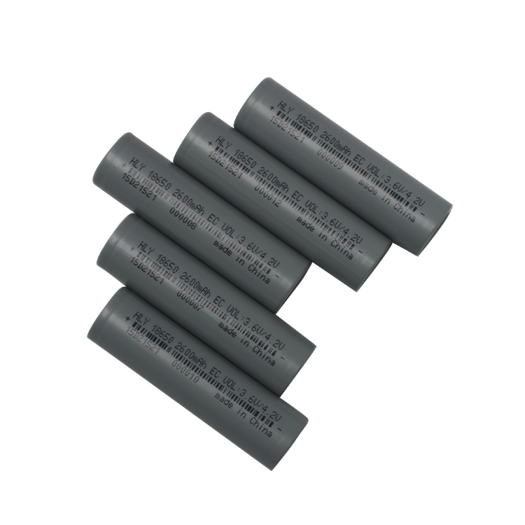 Longest Lasting External Rechargeable Li Ion Battery 2600mAh 18650 UN38.3