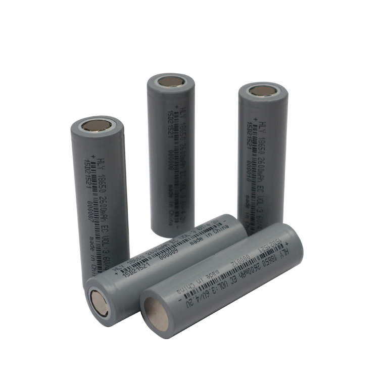 High Discharge 18650 Rechargeable Li Ion Battery 2600mah For Two Wheeled Car