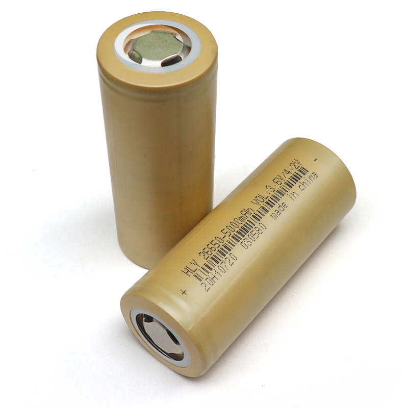CE NCM Lithium Ion Battery 5000mAh 26650 High Power Density Lithium Ion Batteries
