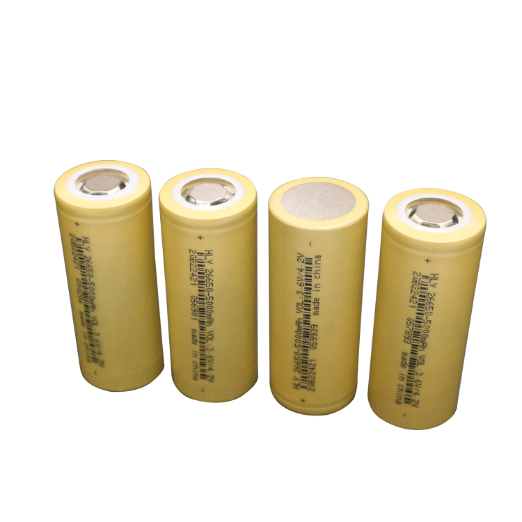 26650 5000mAh 3.6v Rechargeable Li Ion Battery Cells For electric scooter