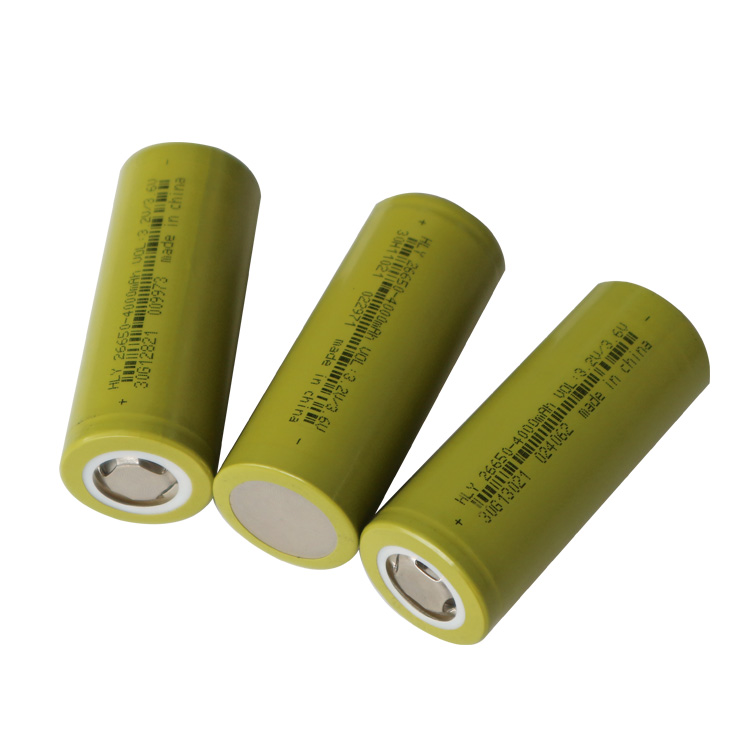 High Capacity Lithium NCM Rechargeable Li Ion Battery 4000mAh 26650 3.6v For EV