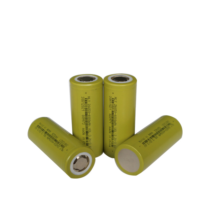 Low Speed Car Rechargeable 3.6 Volt High Energy Lithium Battery 26650 4000mAh