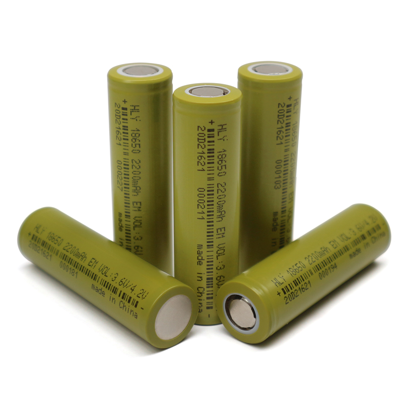 Factory High Rate 3.6v 2200mah 18650 Rechargeable Lithium Ion Batteries For E-Scooters